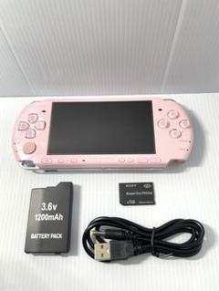 【動作品】SONY PSP-3000 ブロッサムピンク(付属品あり)