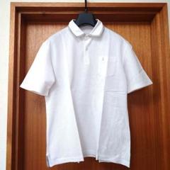 LANVIN COLLECTION ランバンコレクション　ポロシャツ　白　Ｌ