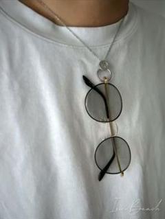 IRIEBEACH サングラスホルダーネックレス　シルバー GLASSES HOLDER necklace | IRIEBEACH