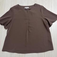 「N.（N. Natural Beauty Basic）」 半袖ブラウス MEDIUM モカ レディース N.Natural Beauty Basic 「N.（N. Natural Basic）」 半袖