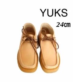 【新発売】 YUKS ユクス ユックス Type ユケテン モカシンレザーシューズ 2 - モカシン