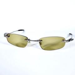 【絶版品・美品】OAKLEY オークリー　WHY3　リムレス　サングラス　度入り