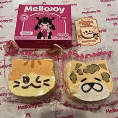 mellojoy スクイーズ　ぐーぐートースト　にゃんこ族　茶トラ猫　金運豹