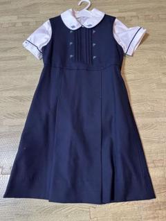 七里久美子ローズ刺繍ジャンパースカートブラウスセット