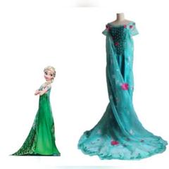 新品未使用✧︎ アナと雪の女王 エルサのサプライズ ドレス 衣装