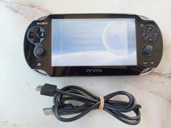 動作良好 初期化済 PSVita PCH-1100 クリスタル ブラック