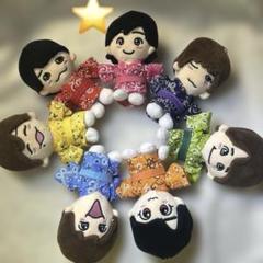 ちびぬい服　浴衣　ピンク　No.709-2のサムネイル