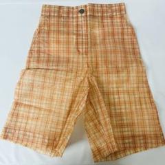 新品 MAISON KITSUNE スイムショーツ メンズ チェック 36