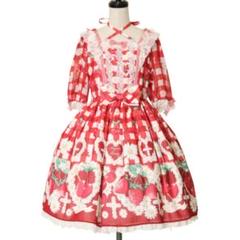 Angelic Pretty♡チェリーマルグリットスカート&クリップセット Cherry Marguerite Special OP Set by Angelic Pretty