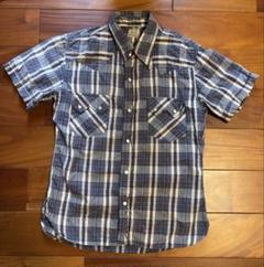 フラットヘッド　FLAT HEAD ウエスタンタイプ半袖チェックシャツ