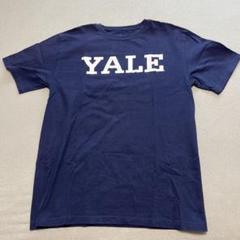 Yale ロゴ Tシャツ ネイビー