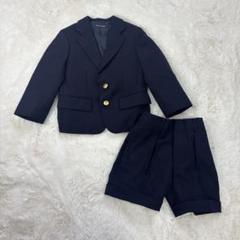 RALPH LAURENネイビー ジャケットパンツセット スーツ 105 110