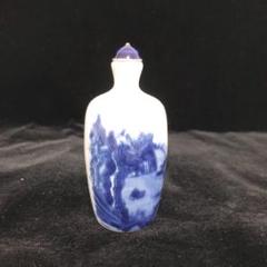 中国古美術　鼻煙壺　染付　倉庫整理品　H77-2 2025年最新】鼻烟壺の人気アイテム - メルカリ