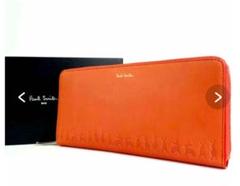 Paul Smith オレンジ レザー 長財布 新品未使用 Paul Smith(ポールスミス) / 長財布/レザー/オレンジ/PWU805