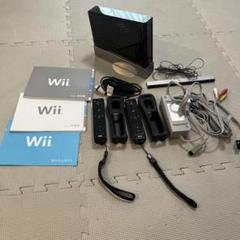 Wii本体 動作確認済み】WII 本体セット 黒 - メルカリ