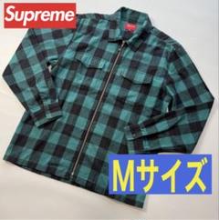 Supreme Buffalo Plaid Flannel Zip Shirtのサムネイル
