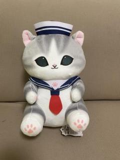 mofusand　セーラーにゃん　BIGぬいぐるみ　グレー