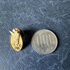 ウォルトディズニースタジオ勤続記念ティンカーベル ゴールドピンバッジ 25 ウォルトディズニースタジオ勤続記念ティンカーベル ゴールド
