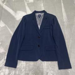 【美品】GAP テーラードジャケット ネイビー 短丈 カジュアル モード