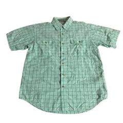 m2922 Columbia 半袖シャツ チェック M
