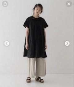 nestrobe ネストローブ´17AWリネンフリンジレースドロワーズパンツ