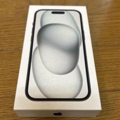 【ほんじつ値引き】Apple iPhone 15 128GBブラック　100%