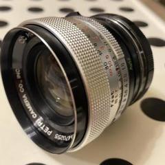 人気のシルバーペトリ PETRI 1.8/55 Leica M改造