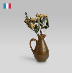 最終決算 ヴィンテージ フランス製【Digoin】ディゴワン 陶器 ベース 花瓶 工芸品