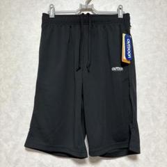 【新品タグ付き】OUTDOOR アウトドア　ハーフパンツ　黒　Lサイズ