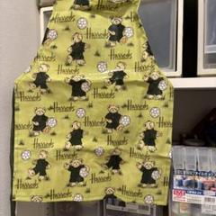 Harrods クマ柄キッズエプロン　子供用