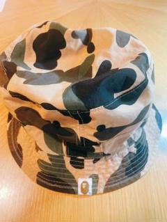 正規代理店 URSUS BAPE ヘリンボーン 猿迷彩バケットハットリバーシブル 個人装備