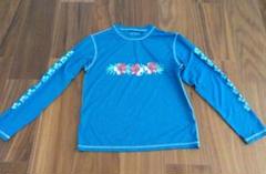 【crazy shirt】ハイビスカス柄 ラッシュガード L