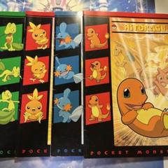 ポケットモンスター メモ帳 4冊