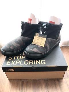 新品　ノースフェイス　NF52143 レインシューズ　カモ ブラック　27㎝ 新品 ノースフェイス NF52143 レインシューズ カモ ブラック 27