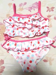 ９５センチ　子供用　水着　水玉　キッズ　プール　海　女の子用