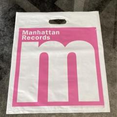 マンハッタンレコード　ショップ袋　ピンクのサムネイル