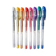 uniball signo ラメ入り8色ボールペンセット キラキラボールペンのサムネイル