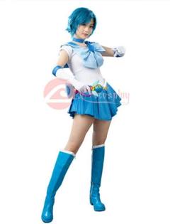 水野亜美 セーラーマーキュリー コスプレ コスチューム 衣装 セーラー戦士