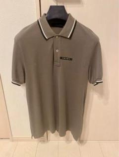 美品 プラダ ロゴピケポロシャツ S　Tシャツ バッグ モンクレール バーバリー 美品 プラダ ロゴピケポロシャツ S Tシャツ バッグ モンクレール