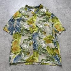 コレコレ アロハシャツ ハワイ USA製 総柄 レーヨン 2XL【SS013】