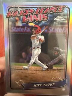 マイク・トラウト Major League minis topps TROUT