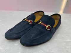 H-145 GUCCI グッチ ホースビット バックル ロファー 71/2