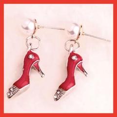ピアス ヒールピアス ハイヒール パンプス 可愛いピアス オシャレ ヒール 靴