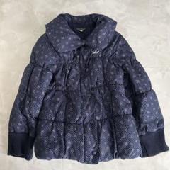 【新品未使用】BeBe べべ　140 紺色　中綿コート 美品 べべ BeBe 中綿コート 140. A35 - メルカリ