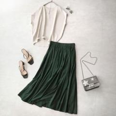 【極美品】ドゥーズィエムクラス　Cotton Dramatic ギャザースカート Deuxieme Classe（ドゥーズィエムクラス）の「追加 *Cotton