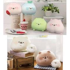 いーすとけん ちぎり ポメ ばぶ ポメ BIG ぬいぐるみ グッズ A:ちぎりポメ】いーすとけん。 ばぶポメと一緒BIGぬいぐるみ