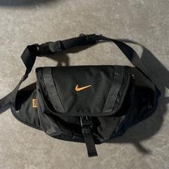 〜00s　dead stock　NIKE　メキシコロゴ刺繍　メッセンジャーバッグ NIKE - 00s NIKE メッセンジャーバッグ テック archive Y2Kの