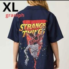graniph グラニフ ストレンジャーシングス オープンカラーシャツ