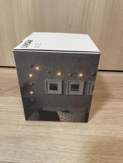 完売品　新品　IKEA リーヴソール　LEDライトチェーン　グレー&ホワイト