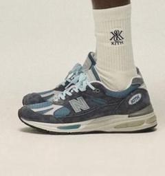 2025年最新】kith new balance 991v2の人気アイテム - メルカリ